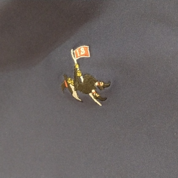 Ralph Lauren X Navy Full Zip Athletic Vest Size M Halloween Patch - Picture 4 of 13